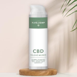FATRAHEMP CBD telové mlieko, 180 ml