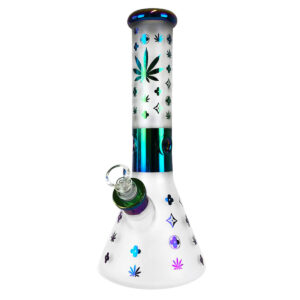 Black Sheep Weed Vuitton Classy Glass Bong Rainbow 32cm