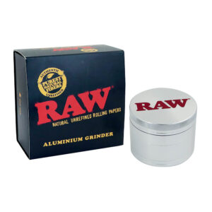 Originálny kovový mlynček RAW 4-dielny Ø56mm