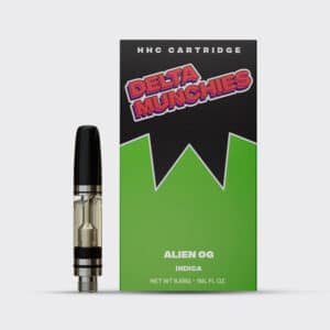 Delta Munchies Alien OG 1000mg HHC, Vape cartridge, 1ml