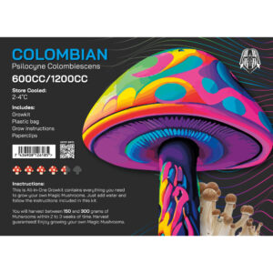 Magic Mushrooms Indian Spirit Colombian spóry