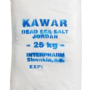 Kawar kúpeľová soľ z mŕtveho mora 25kg