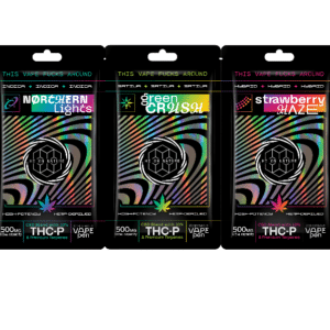 Hi On Nature D9 THC-P broadspectrum, Disposable Vape pen bundle, 3 x 0,5ml