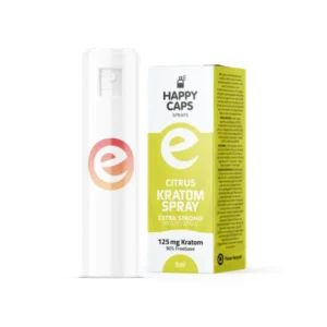 Happy Caps – Kratom Mouth Spray, citrus