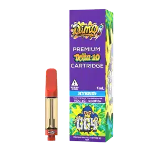 Dimo Rockets GG4 Delta 10 Vape cartridge, 1ml