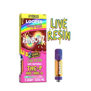 Looper Melted Series Rainbowz HHC + HHC-O + THCP Vape cartridge 2G