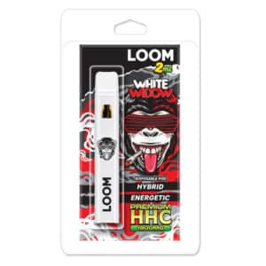Loom Premium White Widow 1900mg HHC, Disposable Vape pen, 2ml